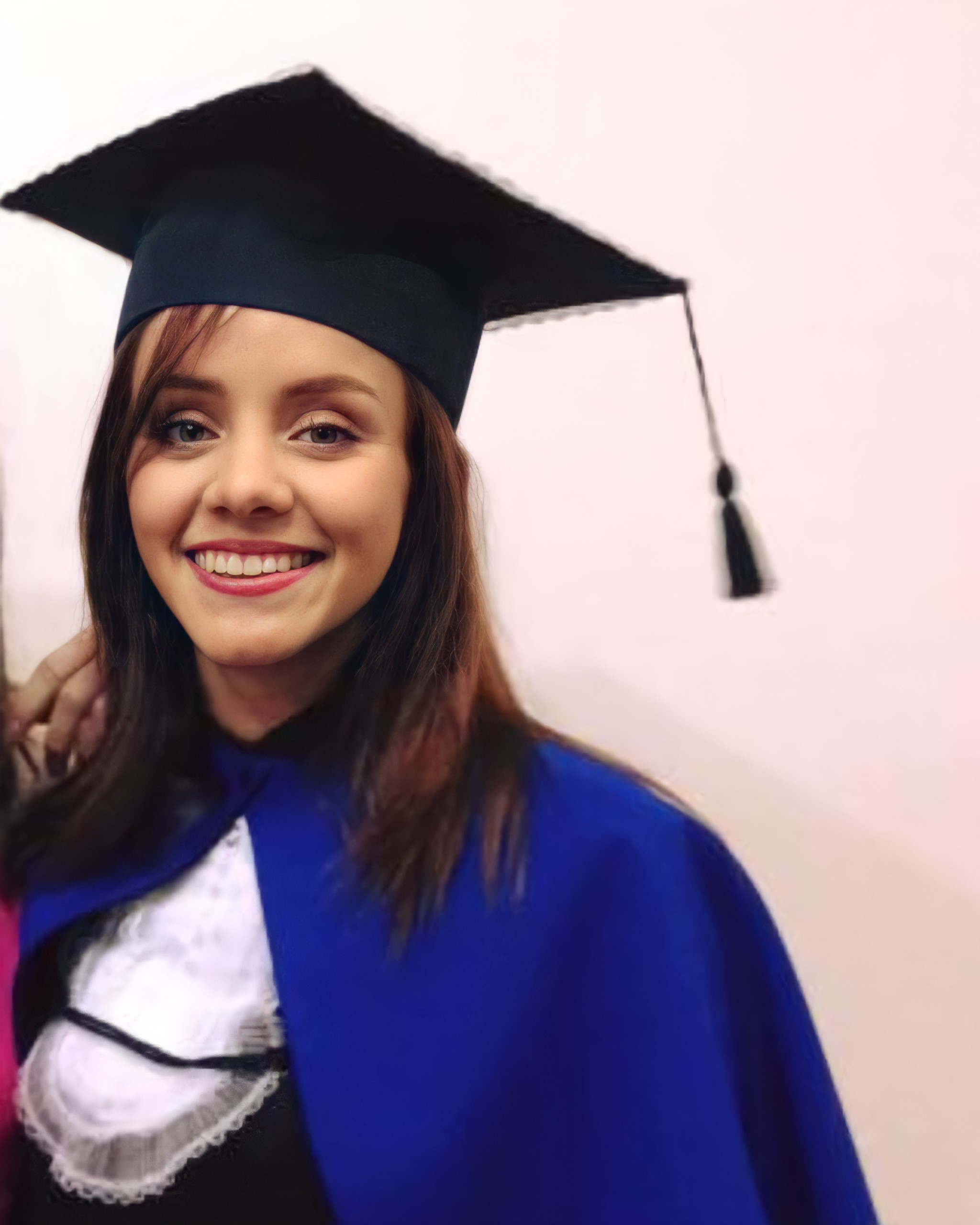 Bruna Grace em registro de trajetória profissional