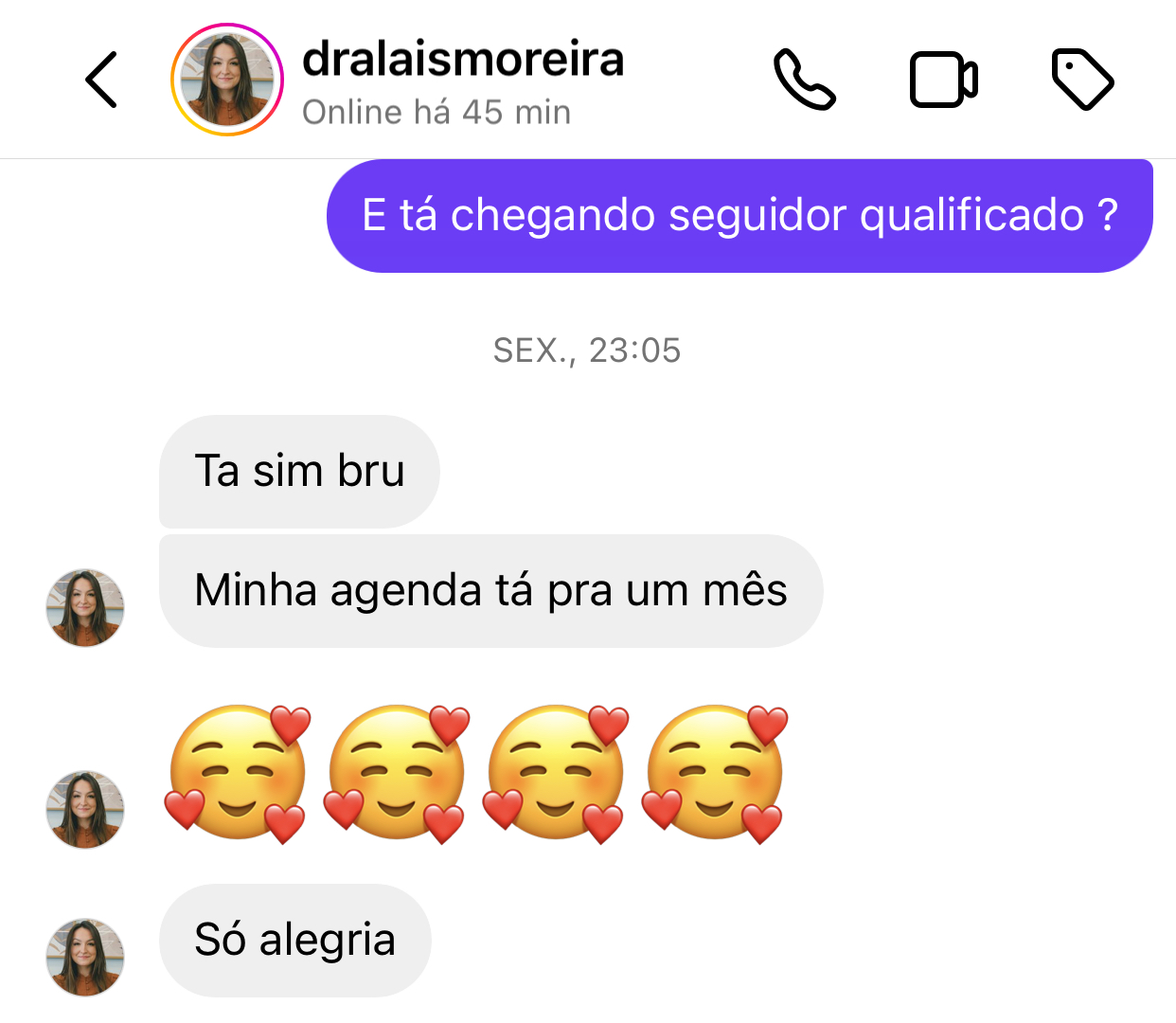 Depoimento sobre o trabalho de Bruna Grace