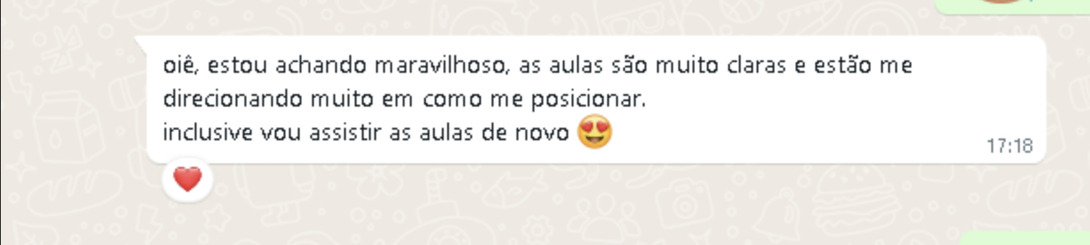 Depoimento sobre o trabalho de Bruna Grace