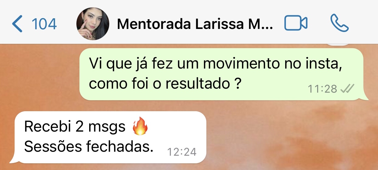 Larissa: sessoes fechadas